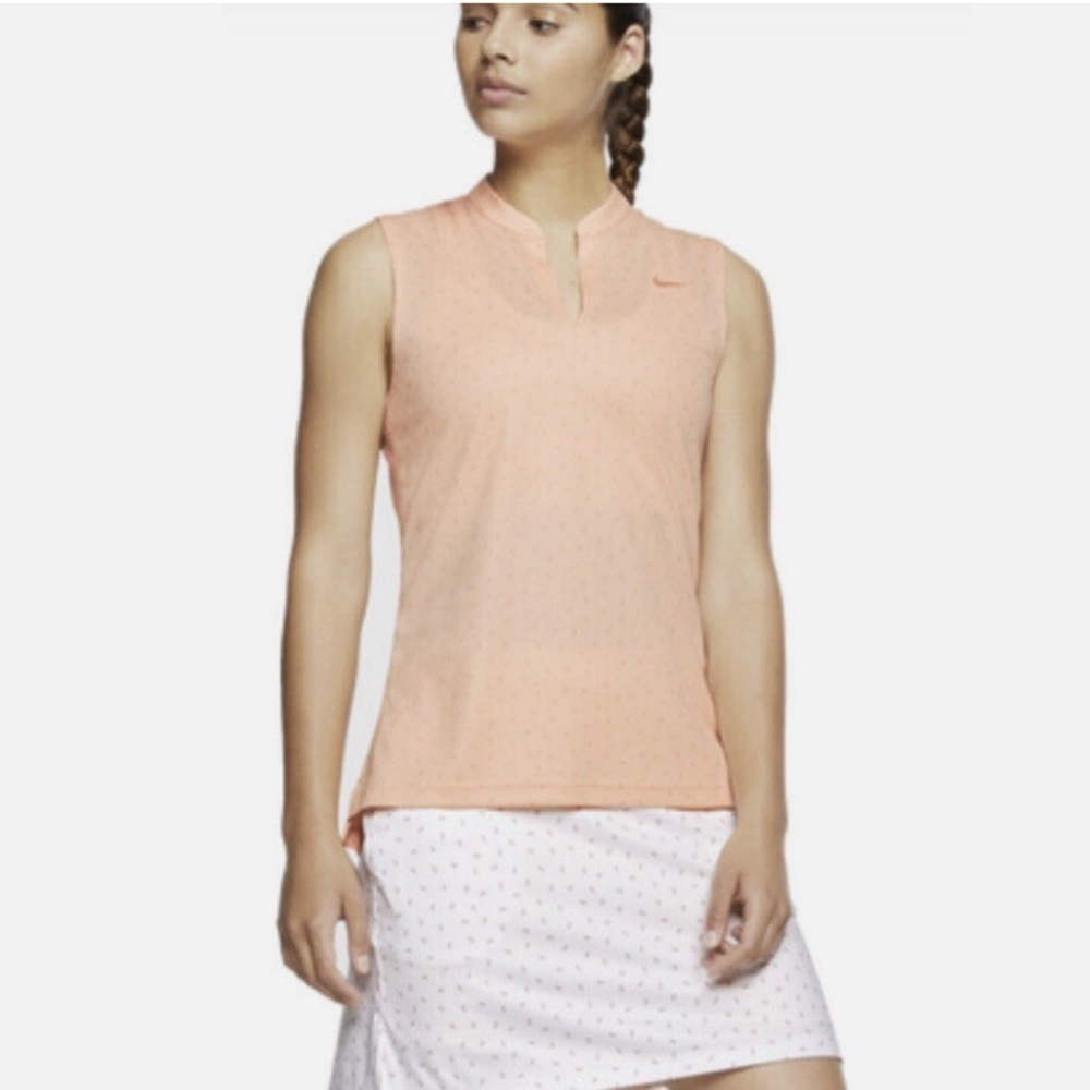 (2) Nike Sleeveless Victory Polo